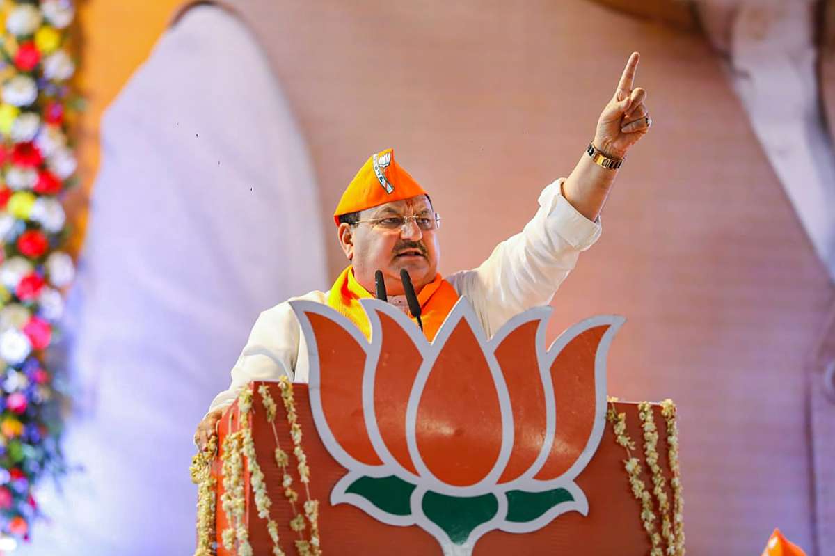 Nadda said Congress is in despair due to defeat हार के कारण हताशा में डूबी है कांग्रेस, शब्दों की गरिमा भूल गए हैं पार्टी के नेता: नड्डा