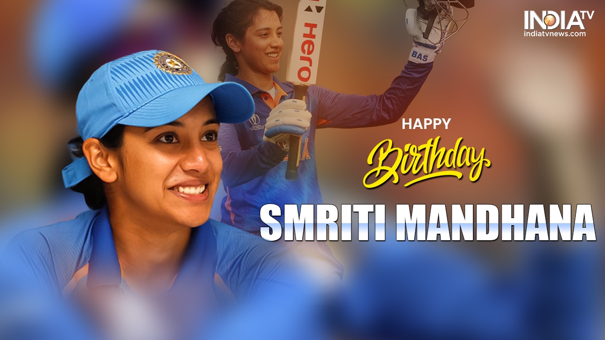 Smriti Mandhana Birthday Special National Crush Turns 26 Cricket Career ...