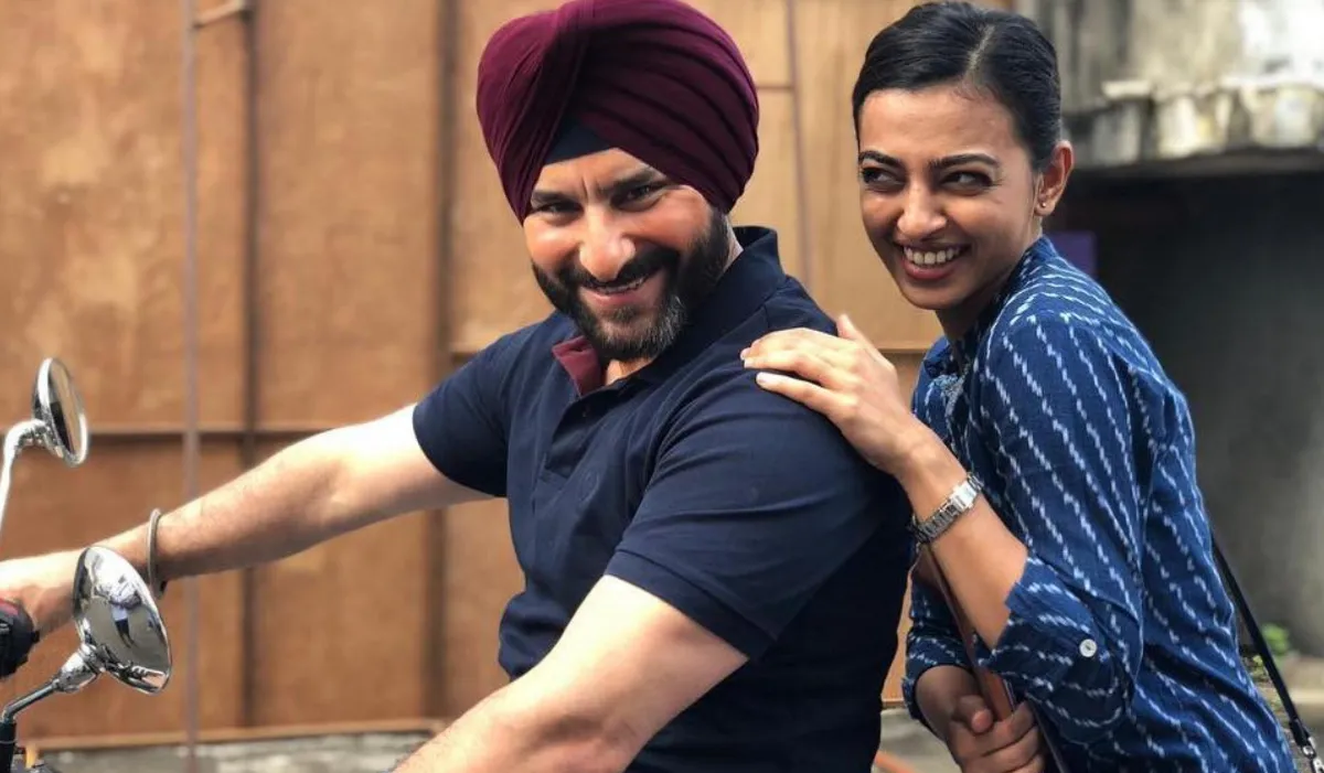 तीसरी बार सैफ अली खान के साथ काम करने जा रही हैं राधिका आप्टे, शेयर किया दिलचस्प किस्सा सैफ अली खान, राधिका आप्टे- India TV Hindi