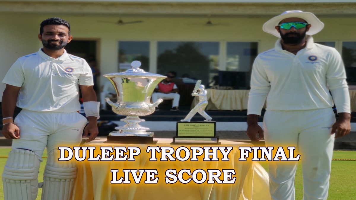 Duleep Trophy 2022 FINAL LIVE SCORECARD, online score and ball by ball