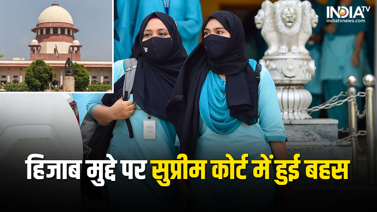 Karnataka Hijab Controversy Debate In Supreme Court Bench Said To ...