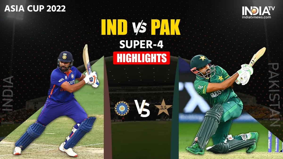 IND vs PAK, Asia Cup 2022 Highlights: पाकिस्तान ने भारत को 5 विकेट से हराया, अर्शदीप सिंह के कैच से छूटा मैच IND vs PAK, Asia Cup 2022 - India TV Hindi
