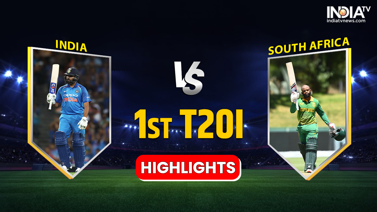 IND vs SA 1st T20 Live Update India vs South Africa Cricket Live Score