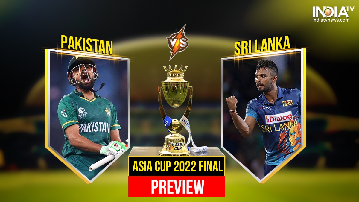 Asia Cup 2022 Final PAK vs SL Match Details Pakistan vs Sri Lanka Babar