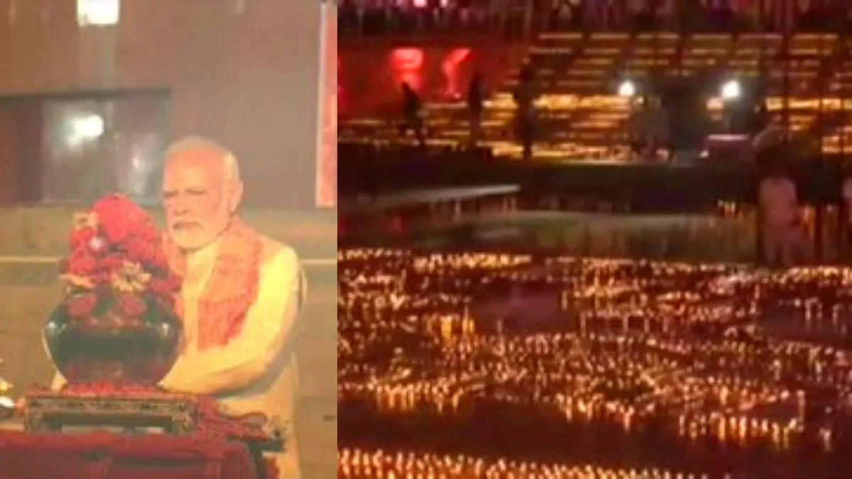 Live: जगमगा रही रामनगरी अयोध्या, सरयू नदी के तट पर जलाए गए लाखों मिट्टी के दीये PM Modi In Ayodhya- India TV Hindi