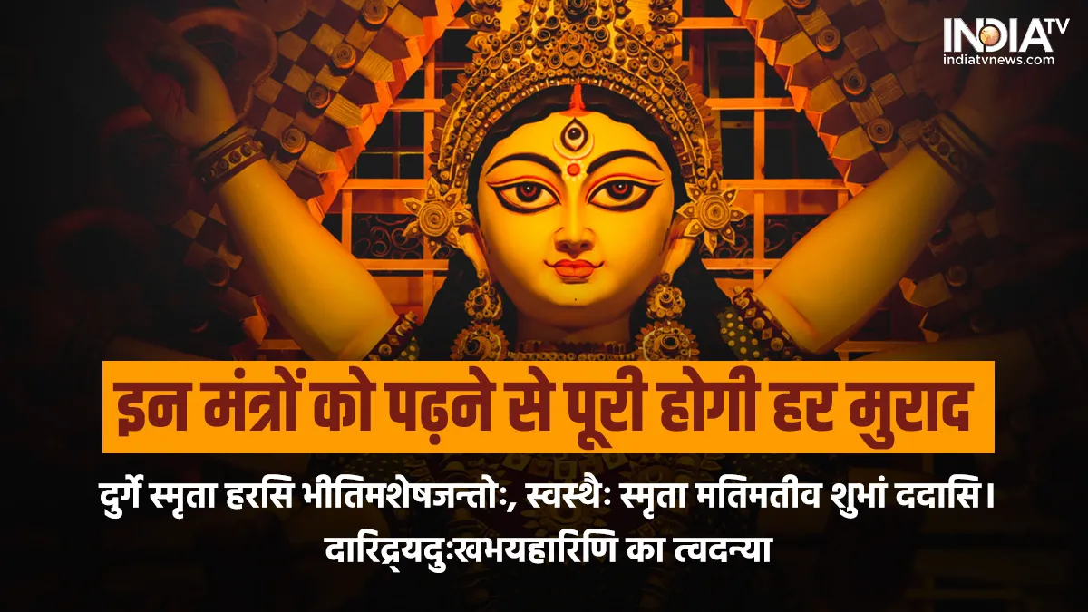 Navratri Upay: नवमी के दिन ये उपाय करने से माँ दुर्गा हरेंगी अपने भक्तों के सभी कष्ट, चारों तरफ से मिलेगा शुभ समाचार Navratri Upay- India TV Hindi