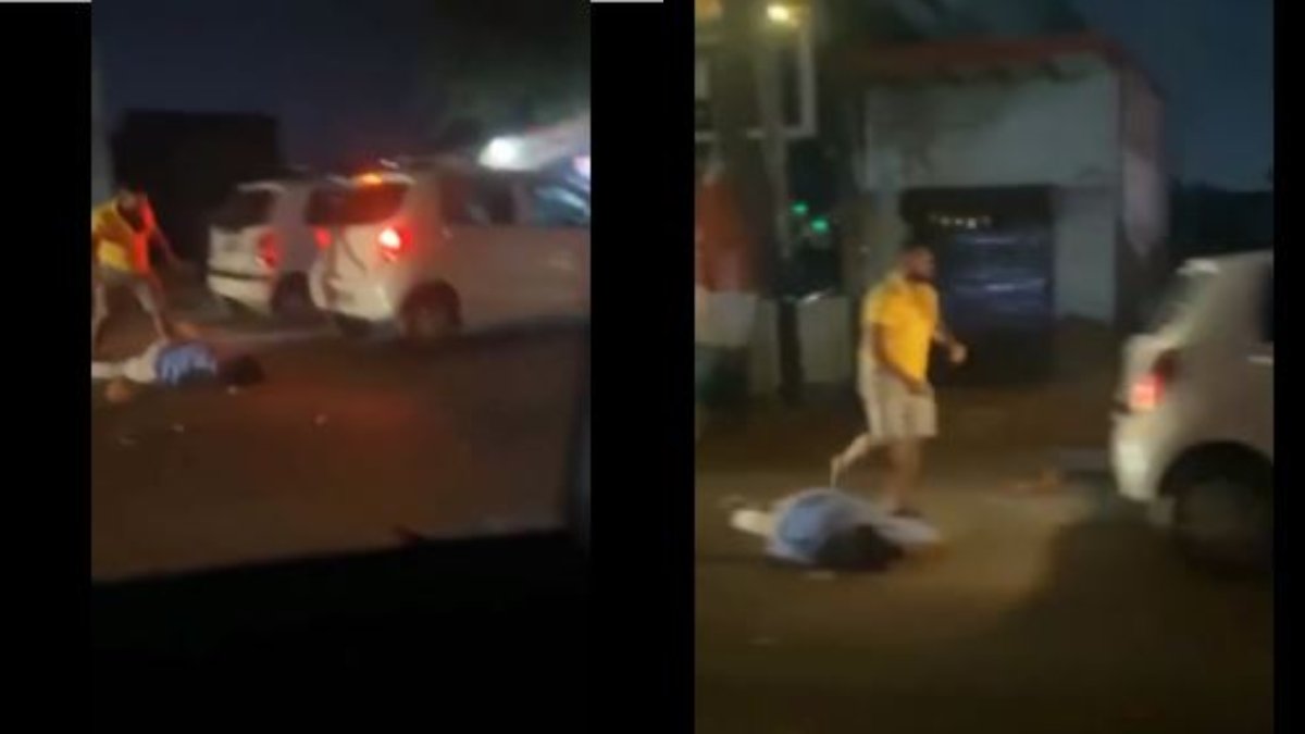 पार्किंग को लेकर हुआ विवाद, बीच सड़क पर रिटायर्ड पुलिसकर्मी के बेटे की ईंट से पीट-पीटकर हत्या
