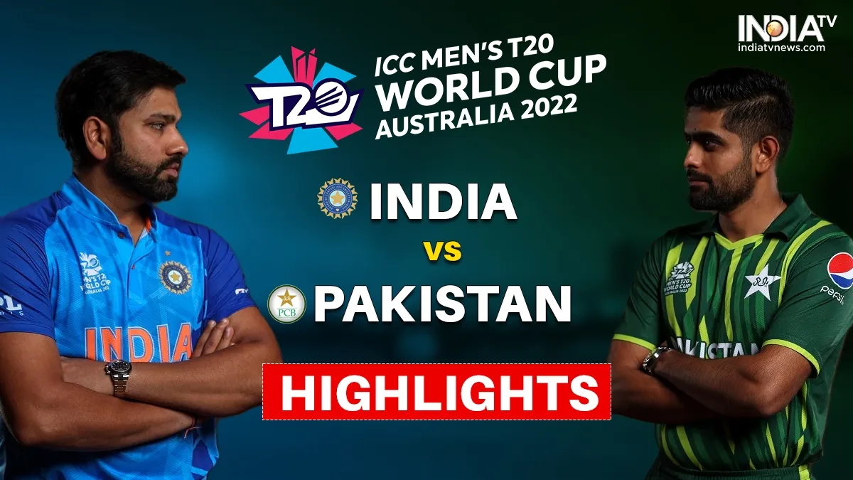 IND vs PAK Highlights T20 World Cup: विराट कोहली ने भारत को दिलाई शानदार जीत, पाकिस्तान की 4 विकेट से हार IND vs PAK T20 World Cup- India TV Hindi