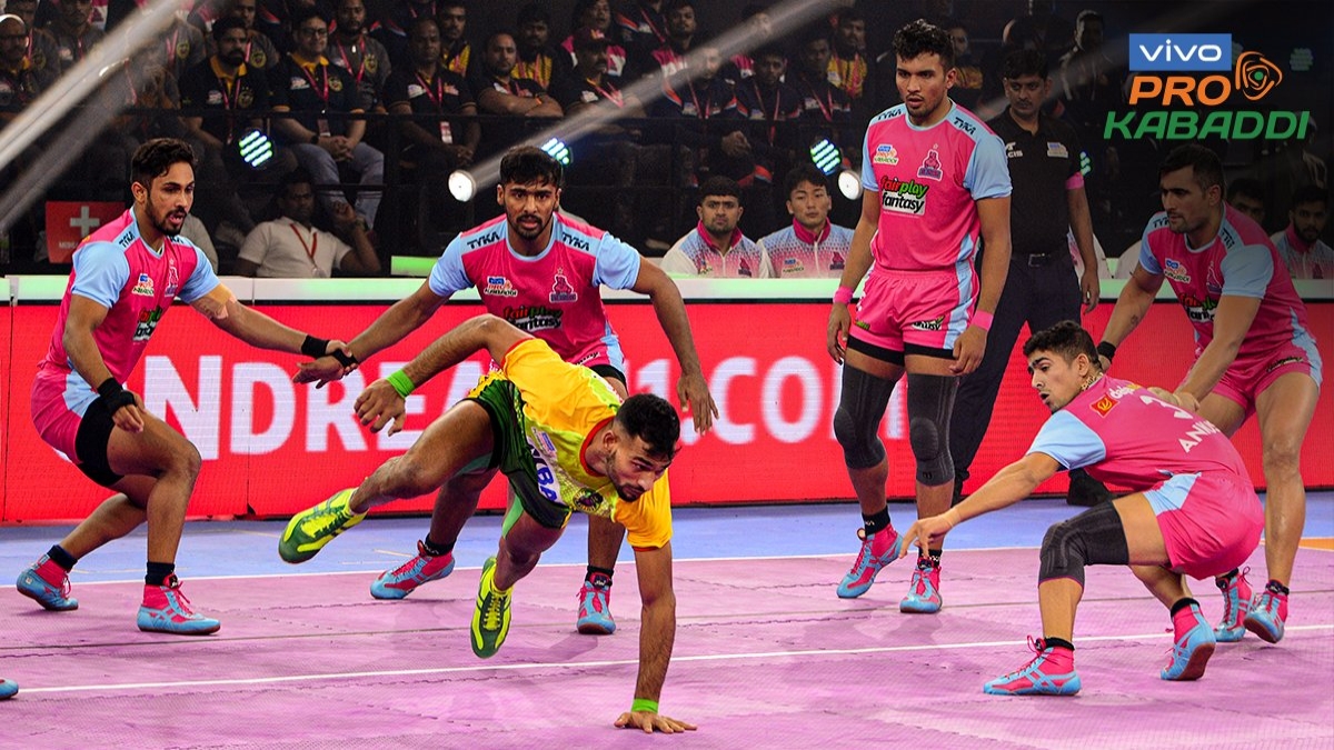 PKL 2022 Highlights: Jaipur Pink Panthers bounce back in style, beat Patna  Pirates 35-30 – Watch Highlights