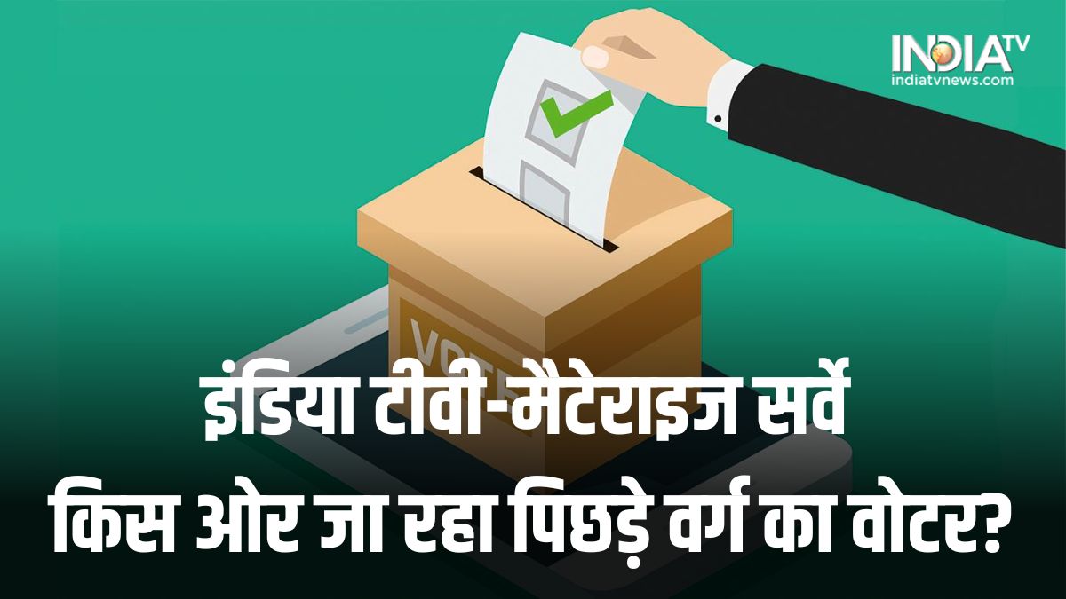 गुजरात में किस ओर जा रहा है पिछड़े वर्ग का वोट? जानिए इंडिया टीवी के सर्वे में