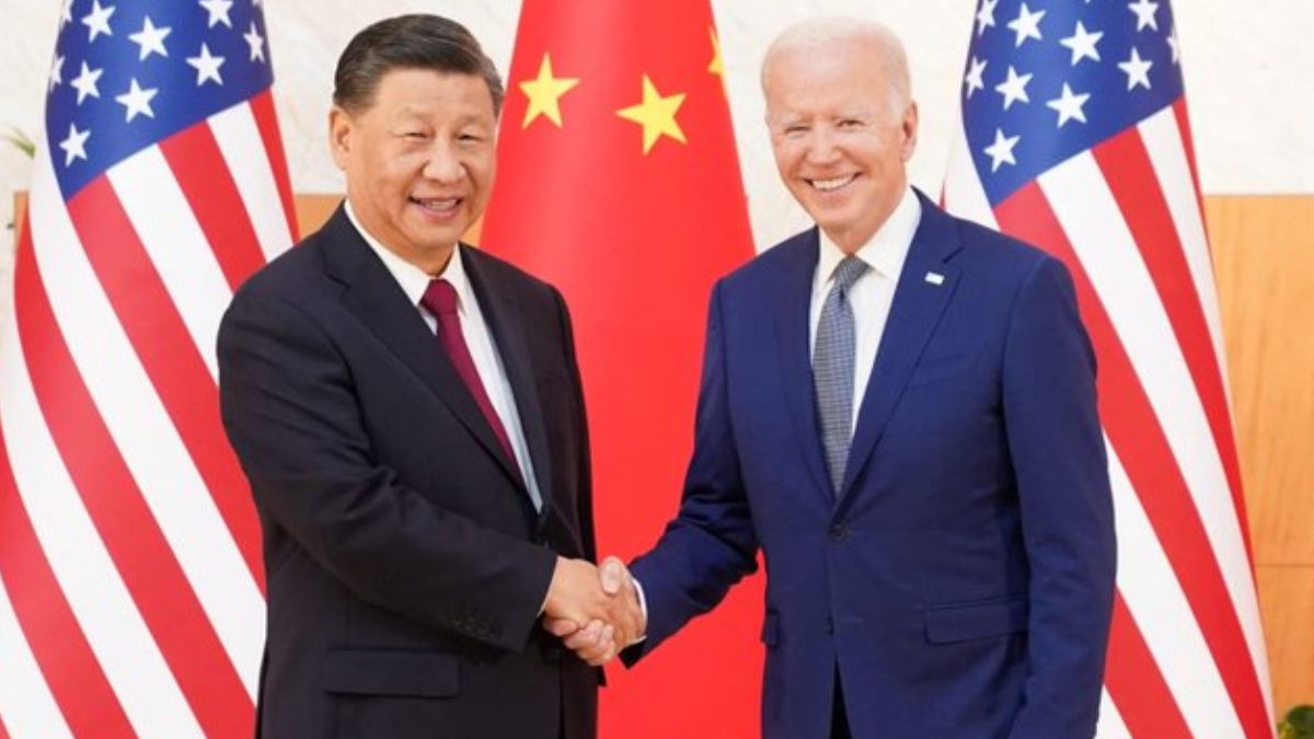 US vs China: इंडोनेशिया में अमेरिका-चीन आमने सामने, शी और बाइडेन ने मिलाया हाथ, तमाम मुद्दों पर तनाव के बीच हो रही बैठक