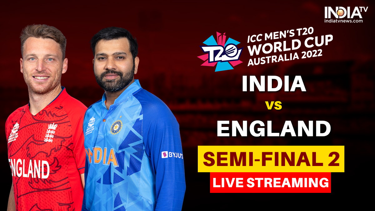 IND vs ENG SemiFinal T20 World Cup 2022 India vs England Live