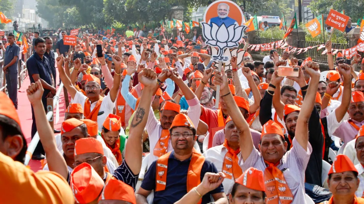 Gujarat Election Campaign Highlights: गुजरात के सुरेंद्रनगर में पीएम मोदी की रैली, कांग्रेस पर किया बड़ा हमला गुजरात चुनाव के लिए आज बीजेपी और कांग्रेस की रैलियां- India TV Hindi