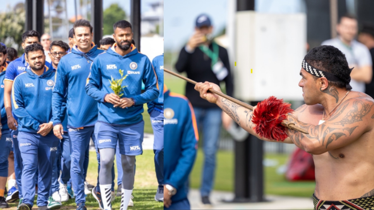 IND vs NZ Indian team receives traditional Maori welcome in Mount Maunganui दूसरे टी20 से पहले माउंट माउंगानुई में टीम इंडिया का भव्य स्वागत, यहां देखिए शानदार तस्वीरें