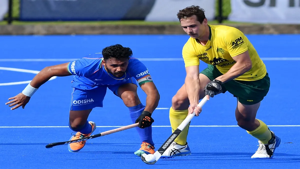भारतीय हॉकी टीम को ऑस्ट्रेलिया ने फिर किया चित, 5 मैचों की सीरीज में 0-2 से पीछे हुई टीम इंडिया Ind vs Aus hockey- India TV Hindi