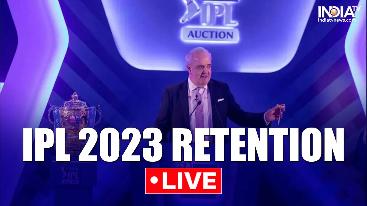 IPL 2023 Retention List: MI, CSK, SRH, KKR समेत सभी टीमों की लिस्ट आई सामने, कई स्टार हुए बाहर IPL 2023 Retention- India TV Hindi