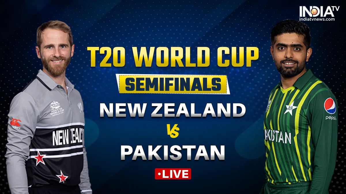 PAK vs NZ Semifinal T20 World Cup 2022 Highlights: पाकिस्तान ने न्यूजीलैंड को 7 विकेट से हराया, बाबर-रिजवान ने लगाई फिफ्टी New Zealand vs Pakistan Live- India TV Hindi