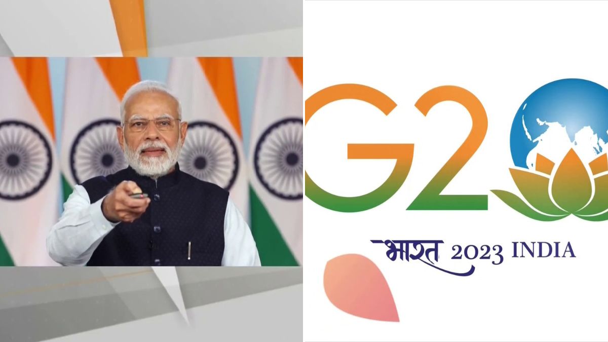 प्रधानमंत्री मोदी ने G20 समिट का Logo किया लॉन्च, 1 दिसंबर से अध्यक्षता  संभालेगा भारत - India TV Hindi News