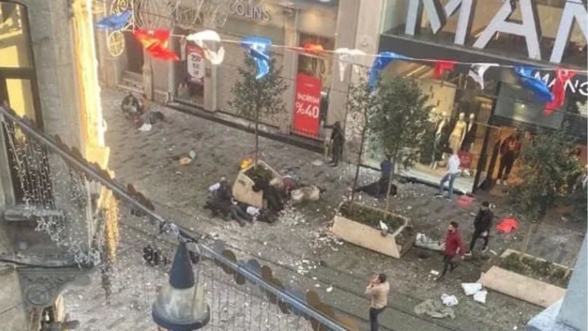 VIDEO: तुर्की के इस्तांबुल में भीषण विस्फोट, कई लोगों के मारे जाने की आशंका, लोगों से खचाखच भरी सड़क पर हुआ जोरदार धमाका