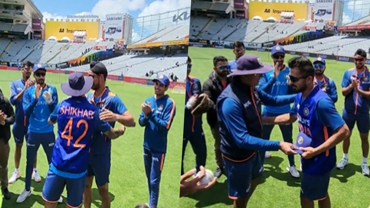 VIDEO: भारत के लिए अर्शदीप और उमरान को मिला डेब्यू कैप, दोनों खिलाड़ियों ने यूं मनाया जश्न