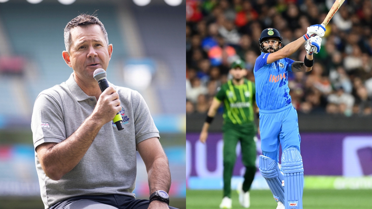 T20 World Cup 2022 Virat Kohli shot on Haris Rauf bowl Ricky Ponting ...