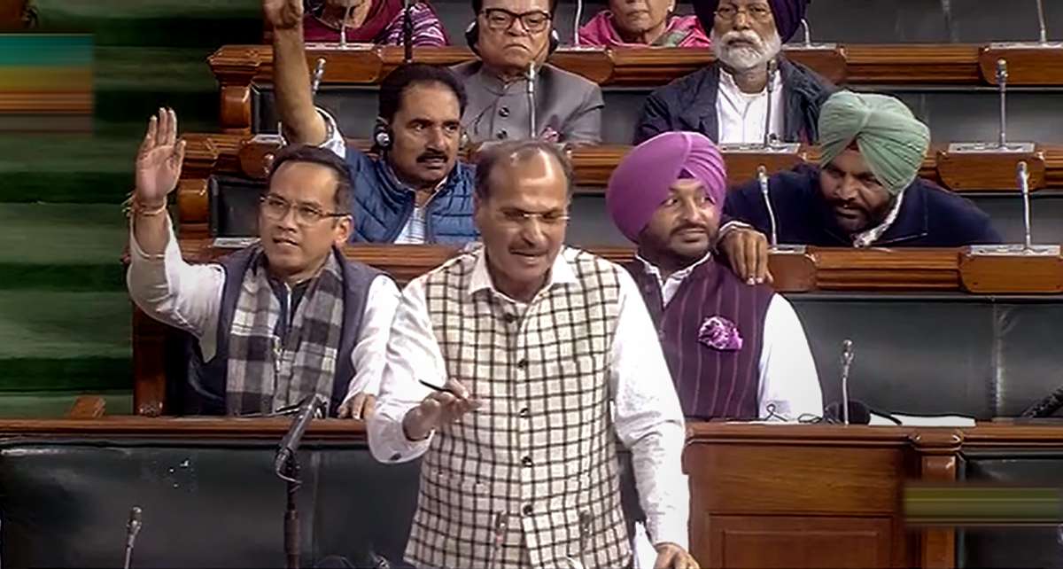 Adhir Ranjan Chowdhary said in the Lok Sabha Rahul Gandhi arrow has hit the right place लोकसभा में बोले अधीर रंजन चौधरी- राहुल गांधी का तीर सही जगह लगा है और उन्होंने भाजपा को “पप्पू ” बना दिया