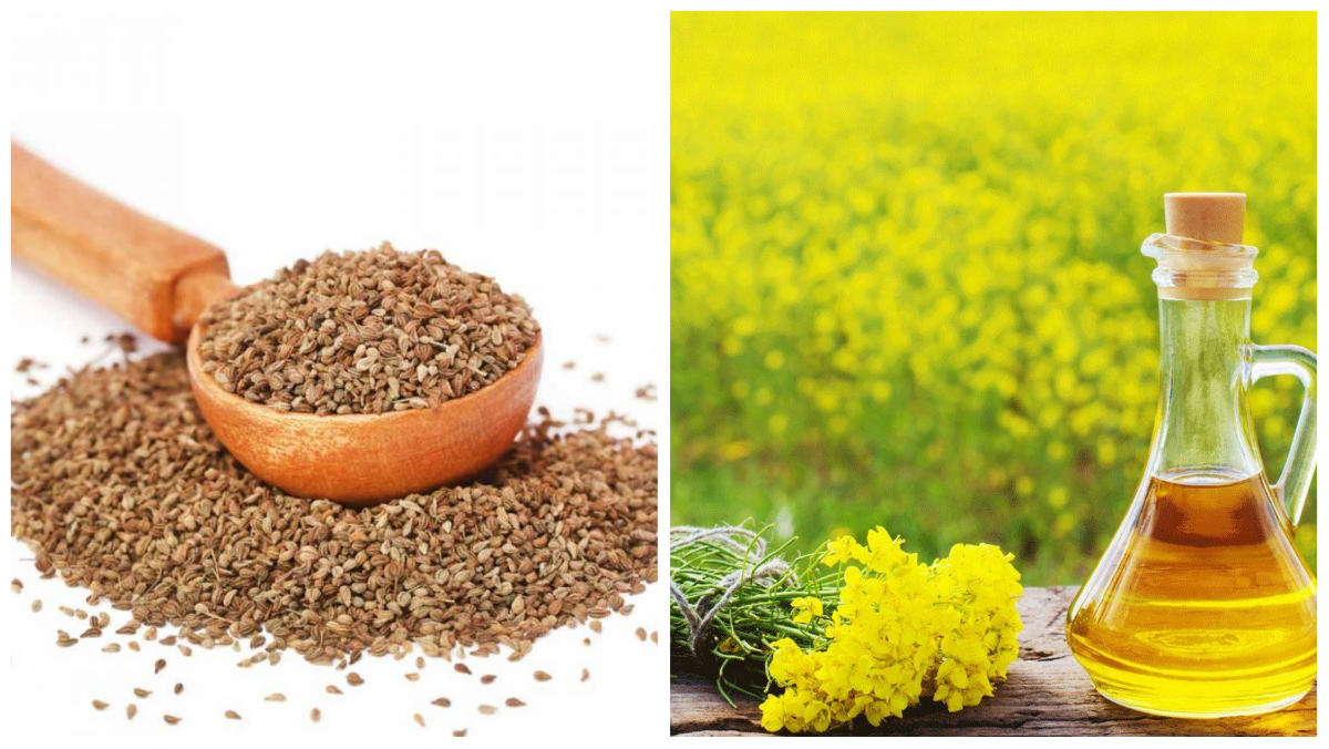 अजवाइन और सरसों का तेल लगाने के फायदे Ajwain sarso ka tel benefits in