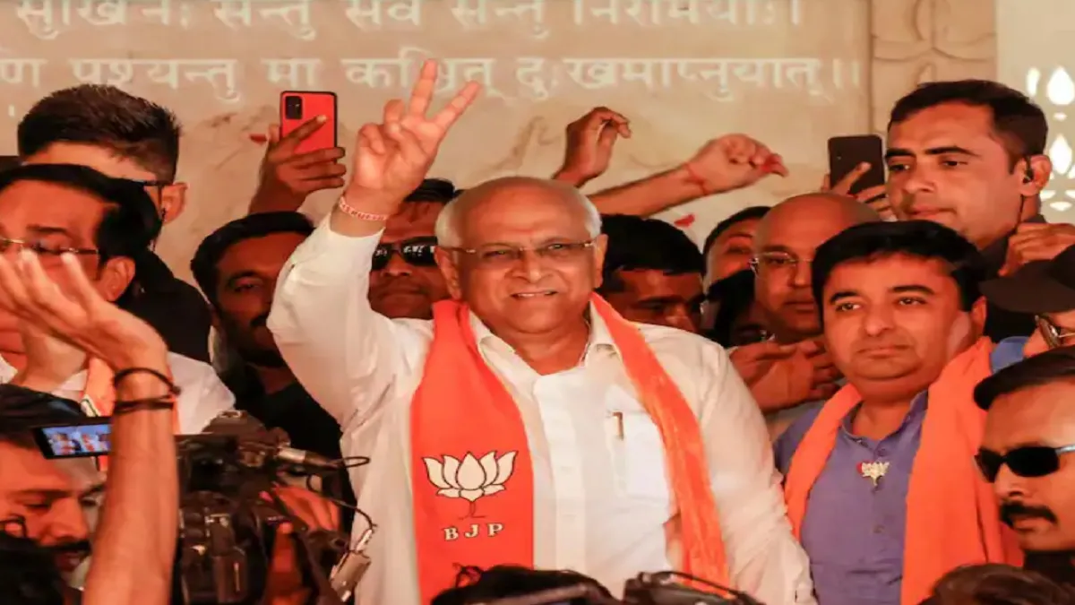 Oath Ceremony Live Updates: गुजरात में फिर भूपेंद्र पटेल सरकार, भव्य समारोह में कई विधायकों ने ली मंत्री पद की शपथ भूपेंद्र पटेल Oath Ceremony Live Updates- India TV Hindi