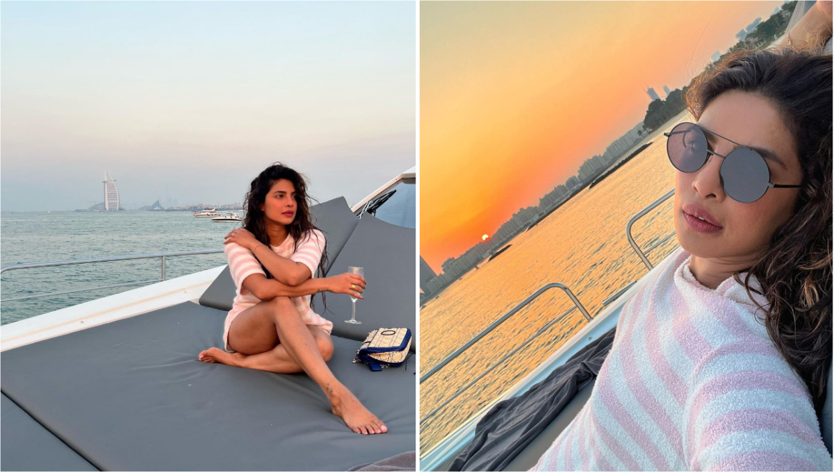 Priyanka Chopra is enjoying fiercely amidst the sea waves, shared beautiful VIDEOS and PHOTOS / Priyanka Chopra समंदर की लहरों के बीच कर रहीं जमकर एंजॉय, शेयर किए खूबसूरत VIDEO और PHOTO