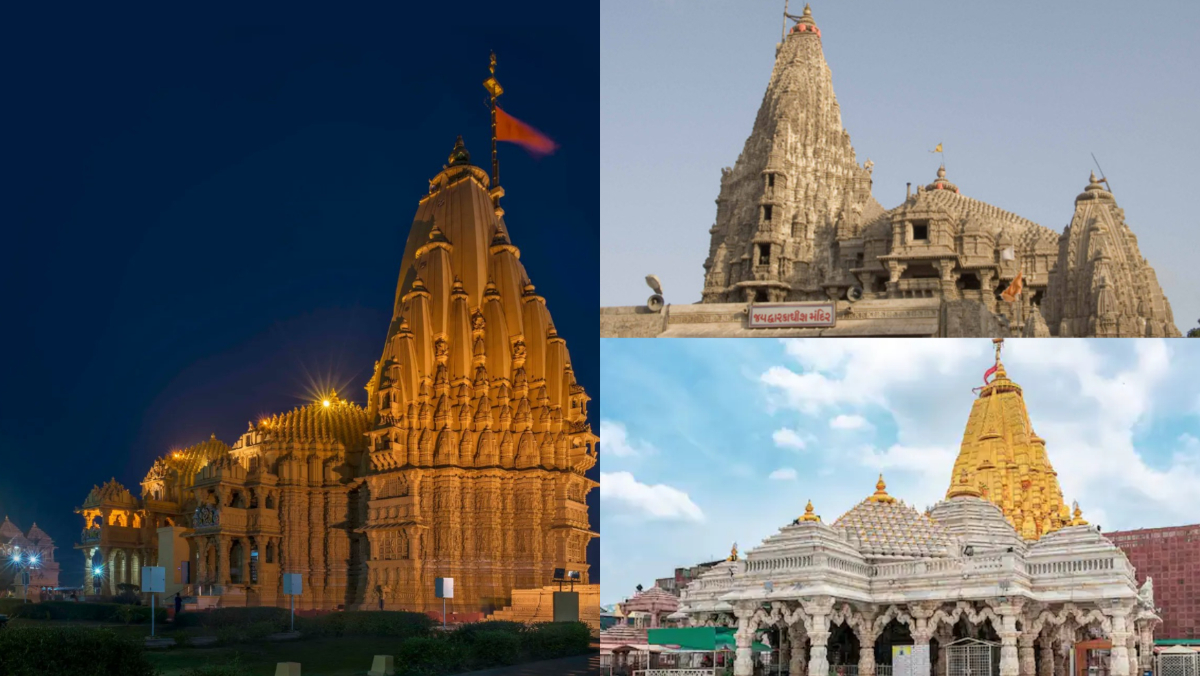 Gujarat famous temple Somnath Dwarkadheesh and akshardham mandir Specialty