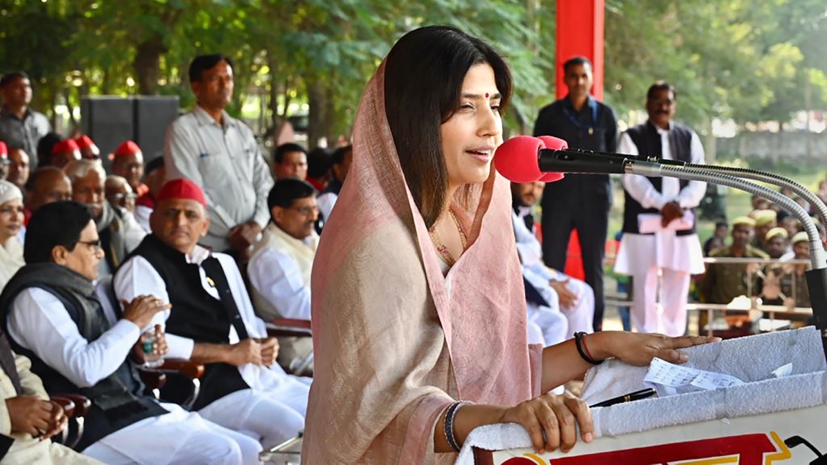 वोटिंग से पहले डिंपल यादव का आरोप, शराब और पैसा बंटवा रहे बीजेपी नेता Mainpuri By Election dimple yadav complaint to EC bjp leaders distributing liquor and money before voting