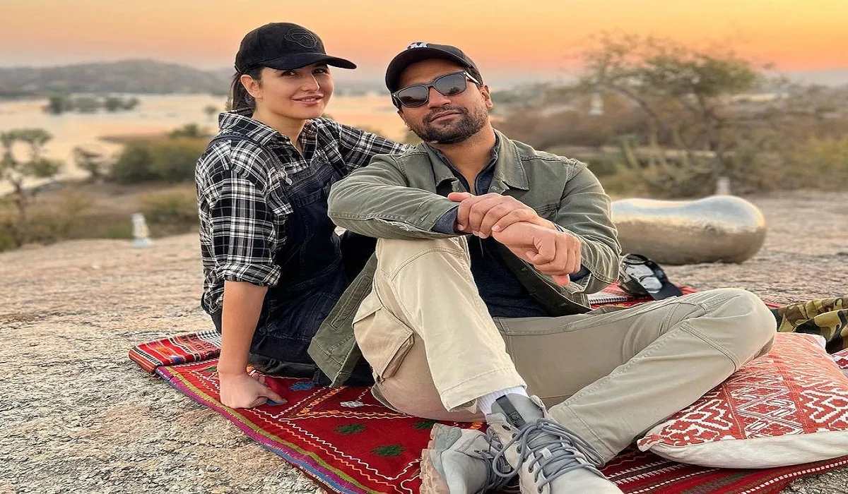 कैटरीना कैफ ने पति विक्की कौशल पर लुटाया प्यार, जंगल में रोमांस करती आईं नजर katrina kaif- India TV Hindi