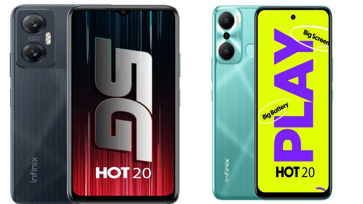 Infinix ने इस कीमत पर 5G फोन लॉन्च कर मचाया तहलका, पेश किए HOT 20 सीरीज के 2 फोन Infinix HOT 20 Play and HOT 20 5G - India TV Hindi