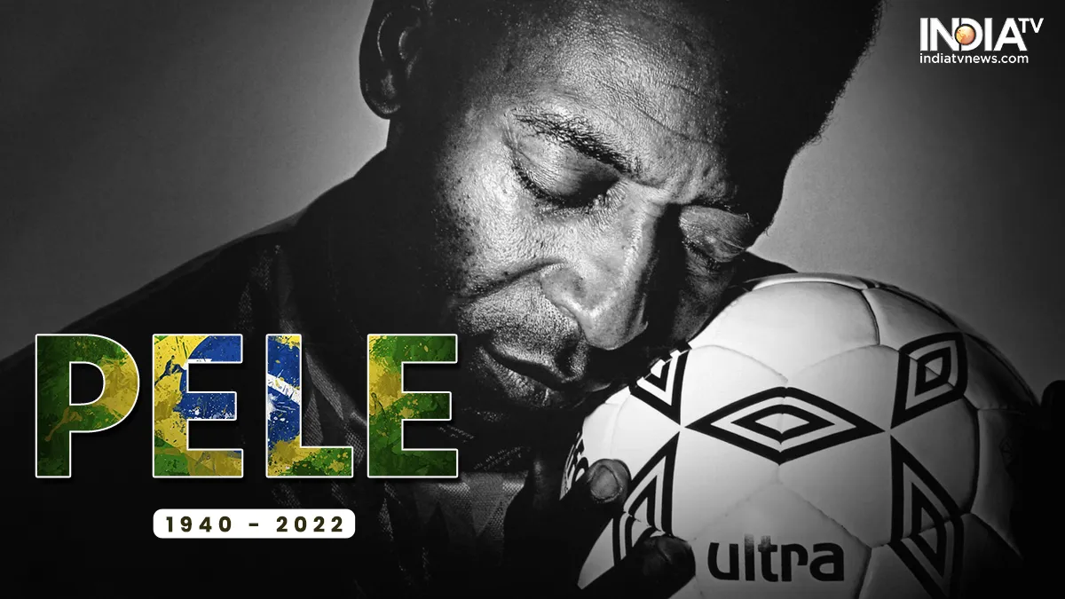 Pele Death: नहीं रहे महान फुटबॉलर पेले, 82 वर्ष की उम्र में ली अंतिम सांस पेलेे- India TV Hindi