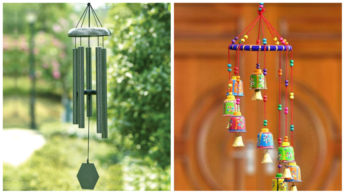 विंड चाइम घर में कहां लगाएं और विंड चाइम के फायदे Wind Chime benefits