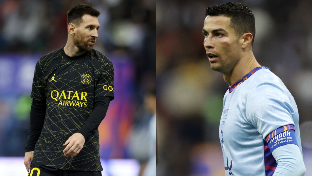 Messi vs Ronaldo Paris Saint Germain vs Saudi All-Star XI PSG beat ronaldo team by 4-5 | रोनाल्डो की टीम पर भारी पड़ी मेसी की PSG, रोमांचक मैच में दी मात