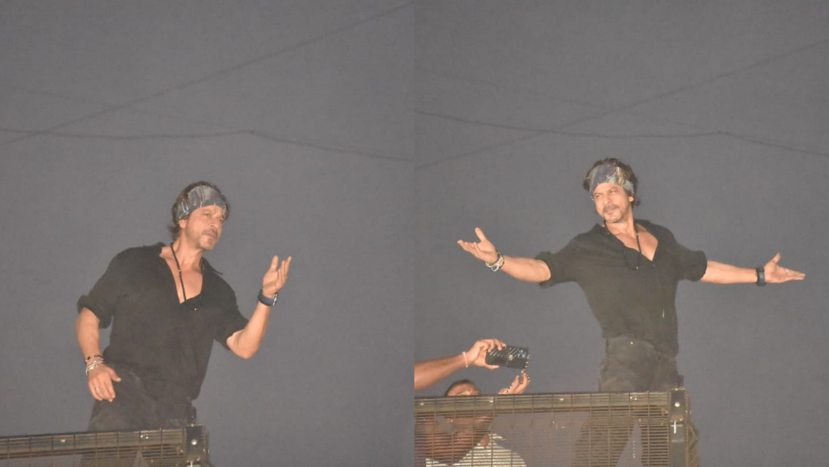 Pathaan: मन्नत के बाहर उमड़ी फैंस की भीड़, Shah Rukh Khan ने किया ये खास काम, देखिए वीडियो