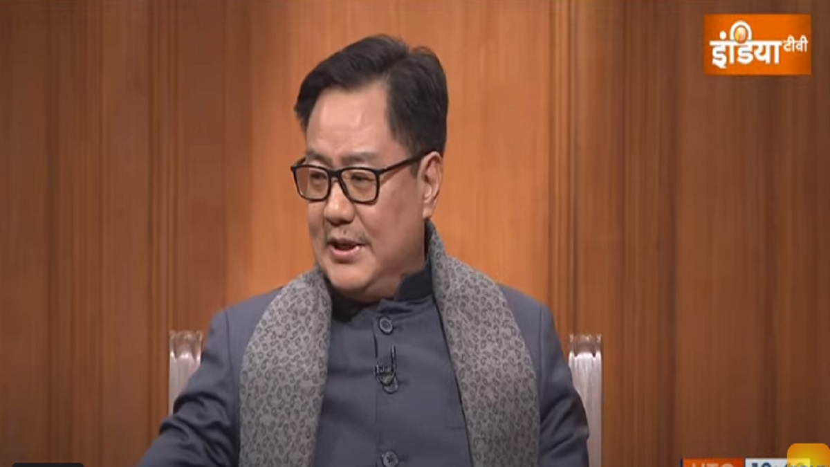 Kiren Rijiju in Aap Ki Adalat What action has been taken by the Law Ministry on the pending court cases? कोर्ट में लंबित मामलों पर कानून मंत्रालय ने क्या कदम उठाया ? जानिए ‘आप की अदालत’ में क्या बोले