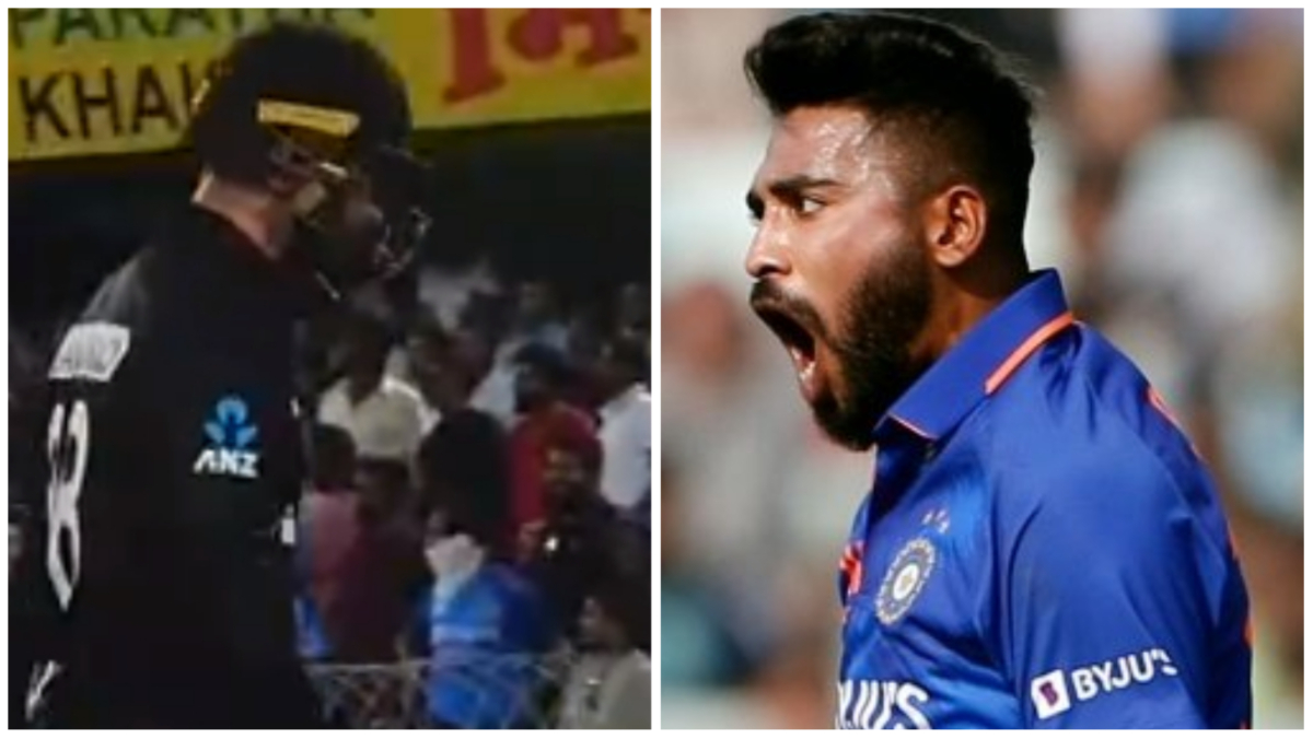 Mohammed Siraj first laid the net Dwayne Conway trapped on the very next ball IND vs NZ 1st ODI | मोहम्मद सिराज ने पहले बिछाया जाल, अगली ही गेंद पर फंसे ड्वोन कान्वे