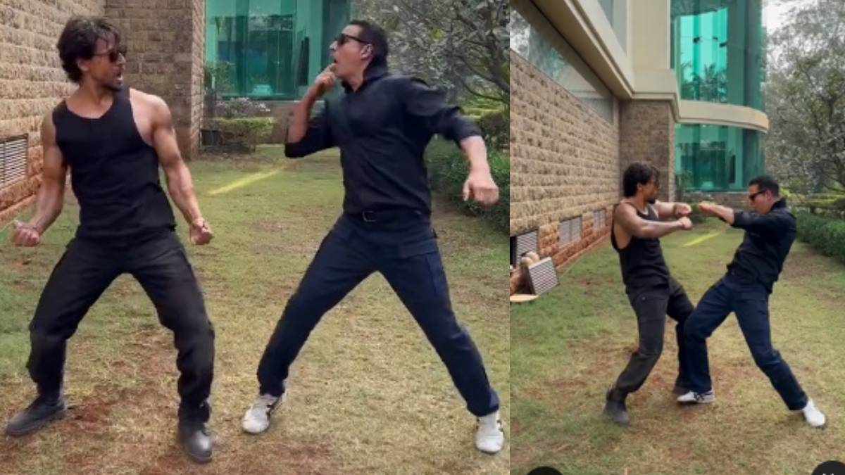 टाइगर श्रॉफ और अक्षय कुमार ने किया ‘मैं खिलाड़ी’ पर ऐसा डांस, लोग बार बार देख रहे VIDEO