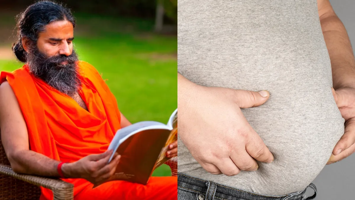 2030 तक हर 7 में से 1 पुरुष होगा Overweight, बाबा रामदेव से जानें पेट की लटकती चर्बी को कैसे करें कंट्रोल how to lose weight by baba ramdev - India TV Hindi