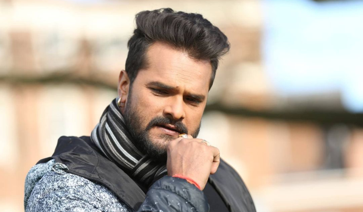 khesari lal yadav film Sangharsh 2 first look out in shirtless style fans said salman khan after godfather firstफिल्म Sangharsh 2 का फर्स्ट लुक आउट, शर्टलेस खेसारी लाल यादव का ‘सलमान खान’ स्टाइल वायरल