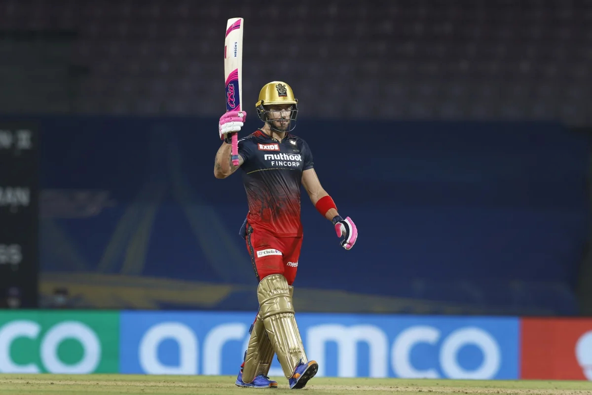 Because of which player did RCB lose the winning match?  Captain du Plessis gave a big statement