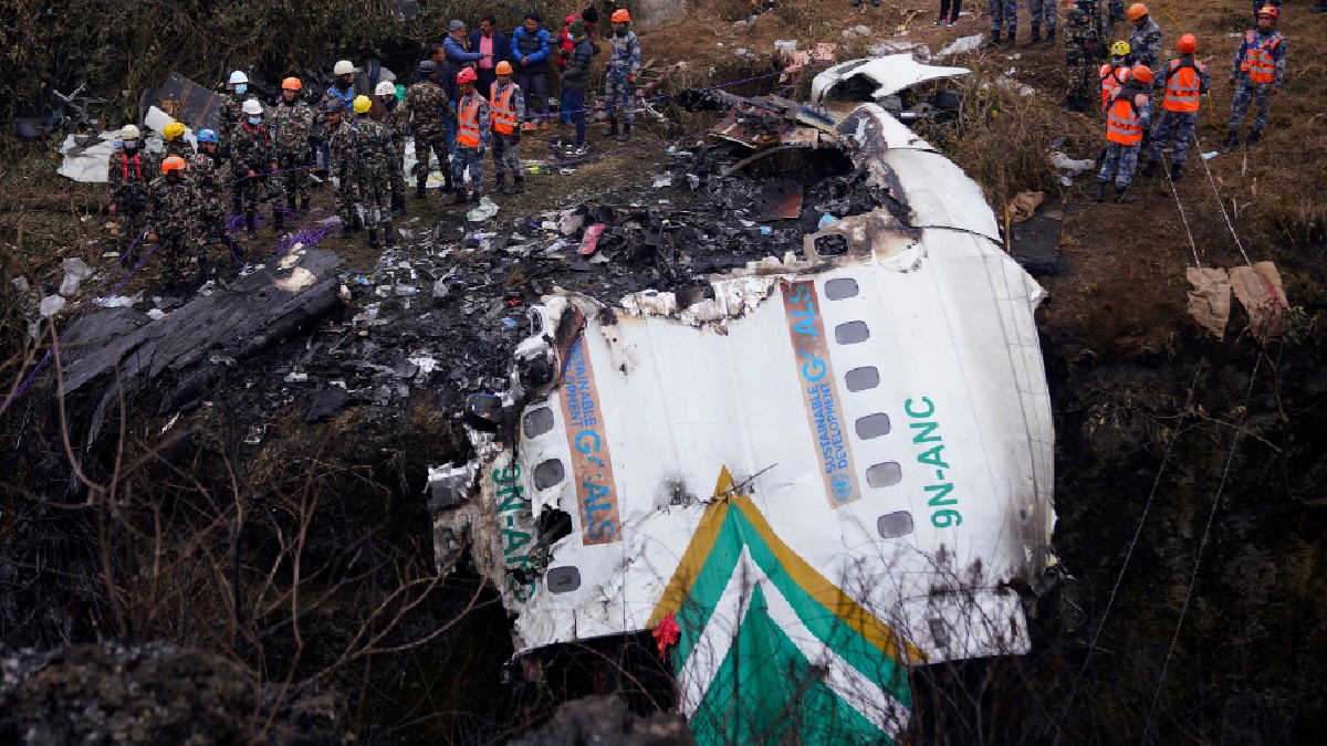 Nepal Plane Crash reason Flight data recorder Yeti Airlines ATR-72 indicates problem in engine । नेपाल प्लेन क्रैश की वजह आई सामने, फ्लाइट डेटा रिकॉर्डर से हुआ बड़ा खुलासा