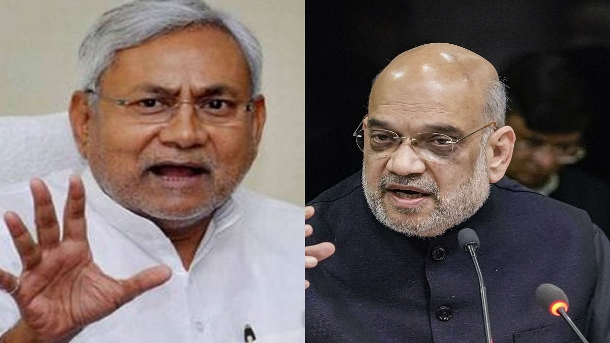 Amit Shah claim to clean sweep in 2024 Nitish kumar said Everyone has right to speak 2024 में क्लीन स्वीप के दावे पर शाह का आया बयान तो बोले नीतीश- सभी को है बोलने का अधिकार