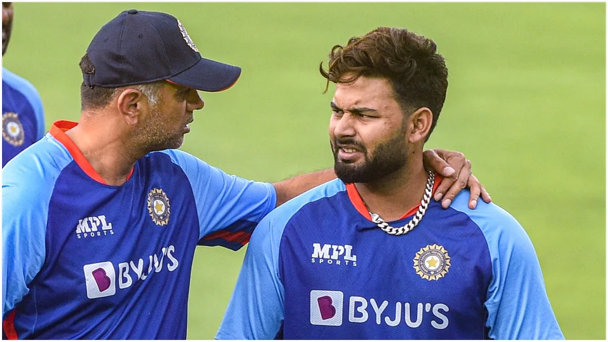 ऋषभ पंत हादसे के बाद पहली बार बोले, दिल्ली कैपिटल्स और टीम इंडिया को लेकर कही ये बात Rishabh Pant and Rahul Dravid- India TV Hindi