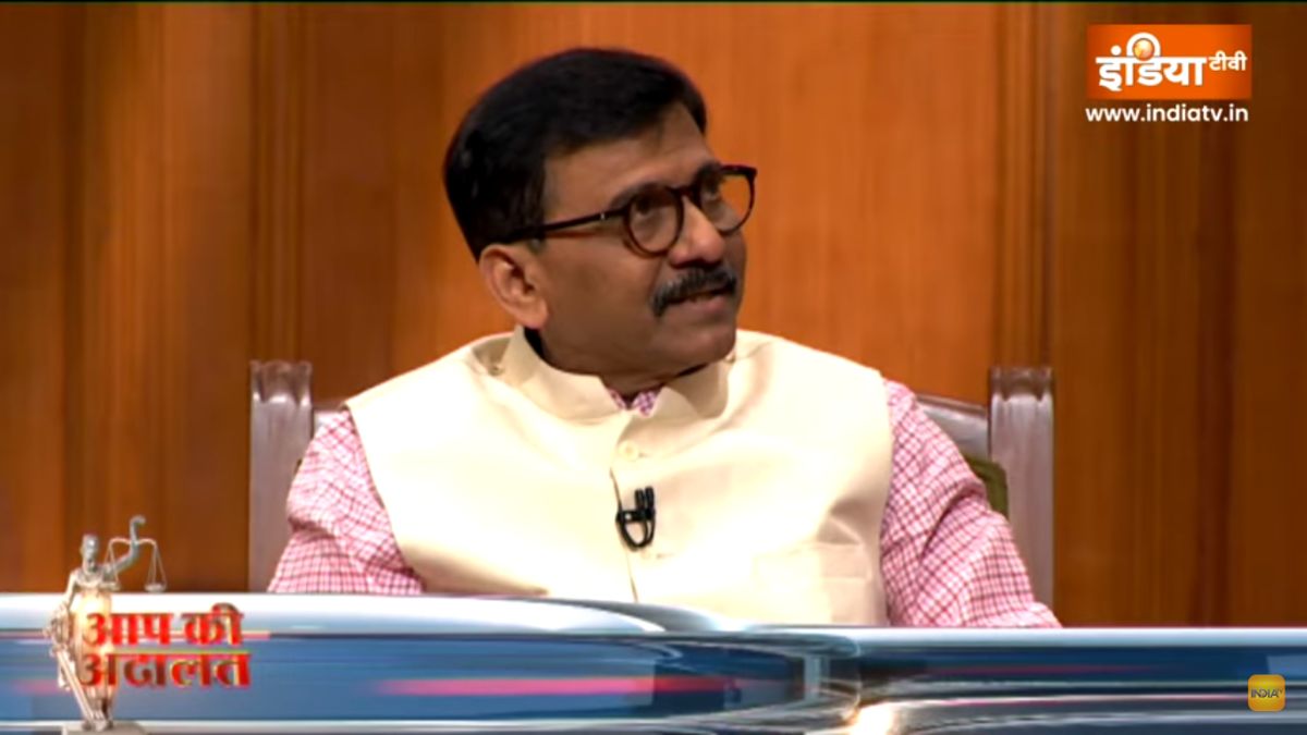 Sanjay Raut in ‘Aap Ki Adalat’, watch India TV on Saturday at 10 pm | ‘आप की अदालत’ में उद्धव गुट के नेता संजय राउत, देखिए शनिवार रात 10 बजे इंडिया टीवी पर
