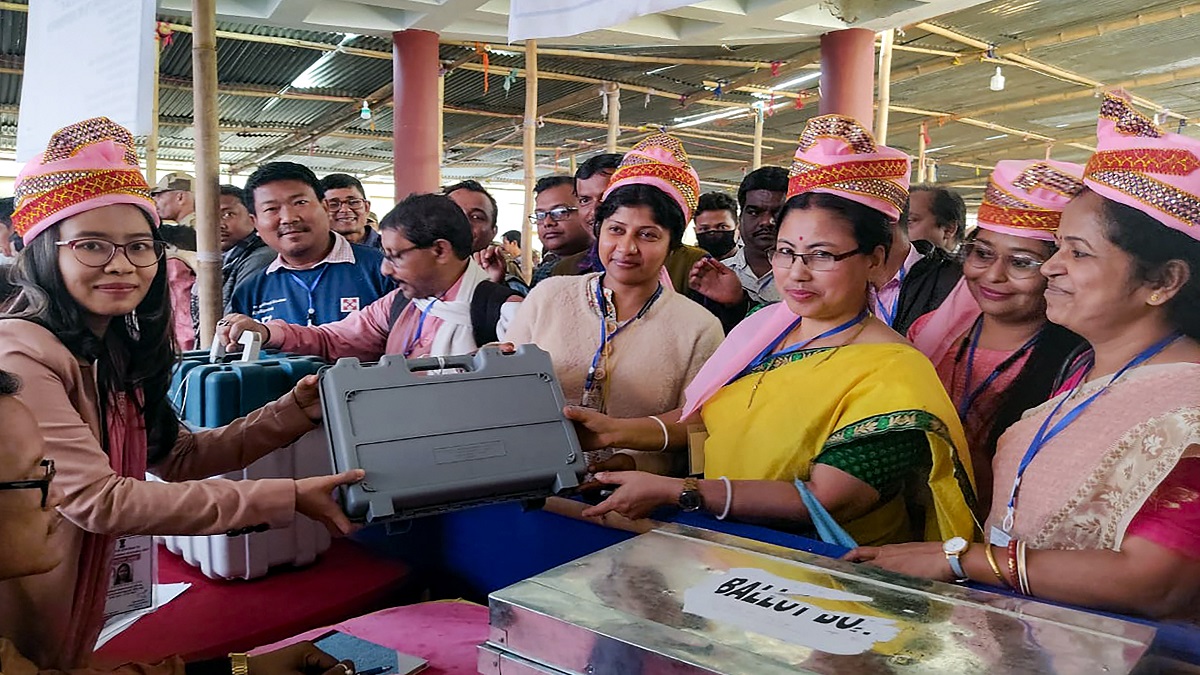 tripura assembly election 2023 voting to elect 60 members । त्रिपुरा में वोटिंग कल, सुबह 7 बजे से शाम 5 बजे तक होगा मतदान