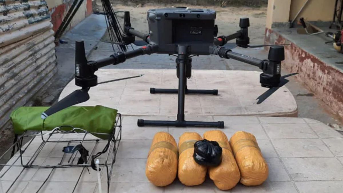 Pakistan sending weapons and drugs to India with the help of drones