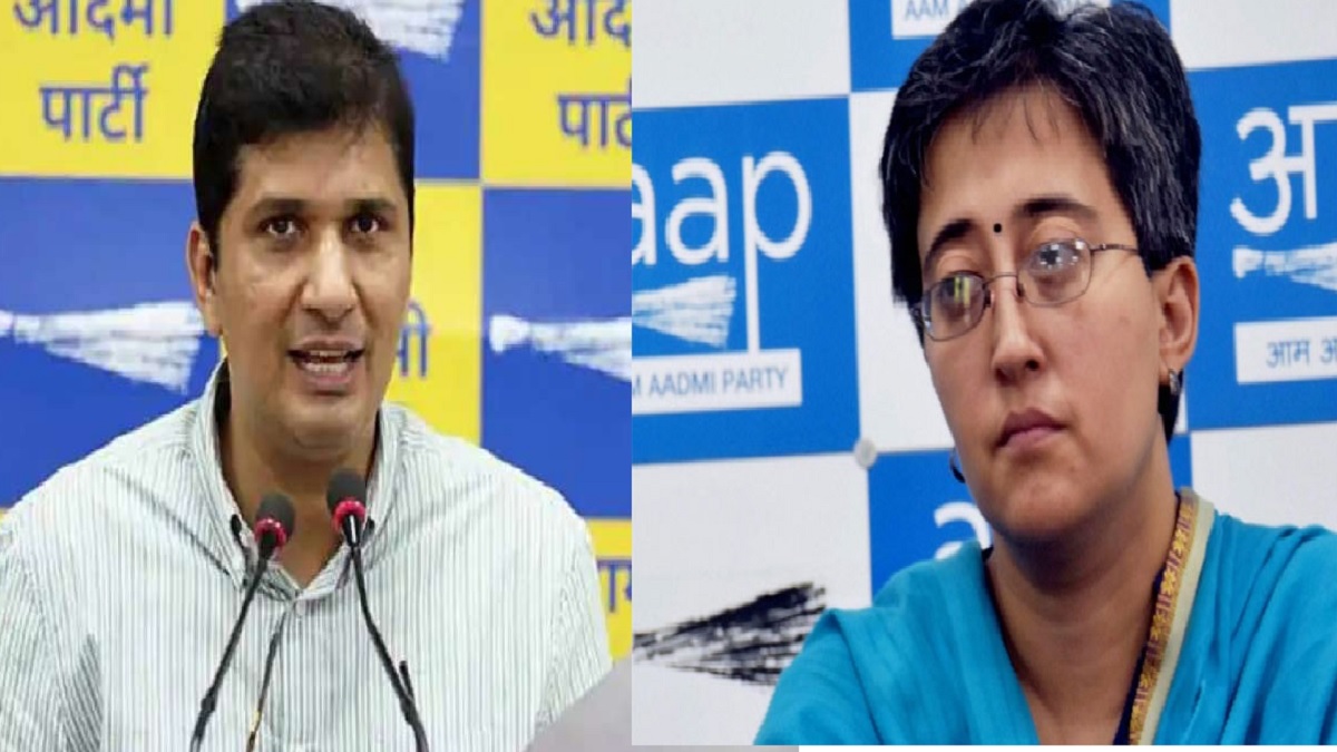 Atishi and Saurabh bhardwaj will replace Sisodia and Satyendra, Kejriwal sent the names to the Lieutenant Governor